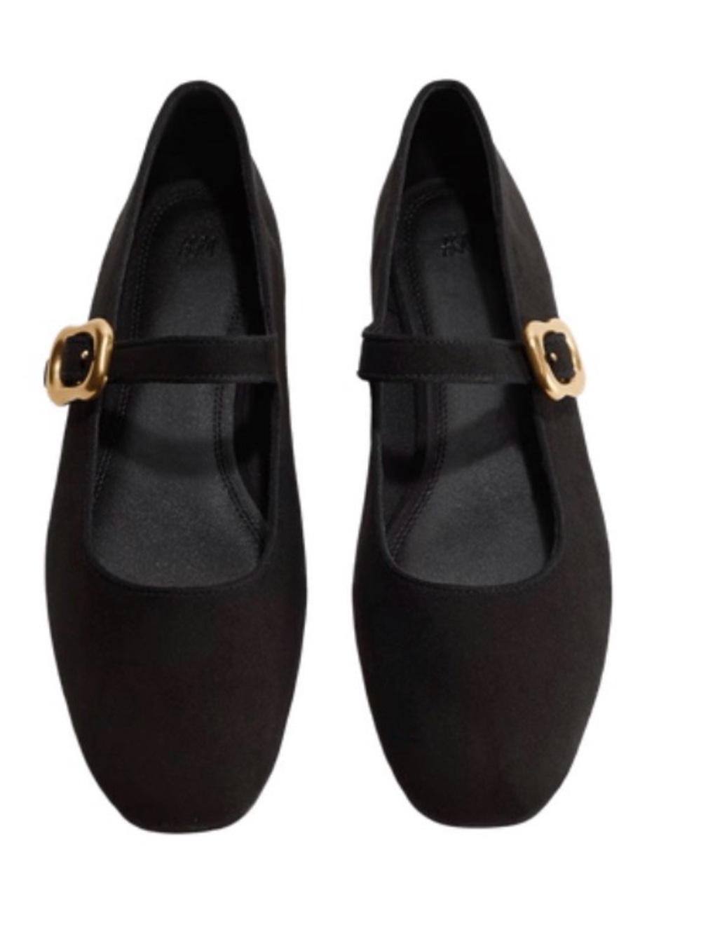 Shoe Bundle: Black Mary Jane Flats, Red Kitten Heels, and Gold Kitten Heels